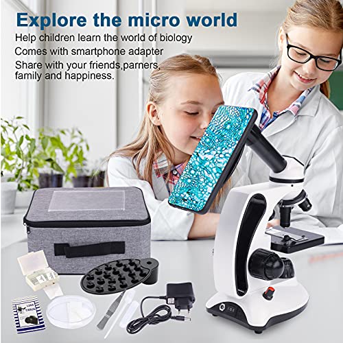 BEBANG Monocular Microscope - 40X-2000X Magnification 100 Deals