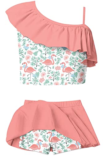 BFUSTYLE Flamingo Girls Swimsuit 7-8 Years 100 Deals