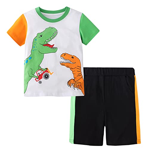 BIBNice Boys' Dinosaur Outfit Set 2T 100 Deals