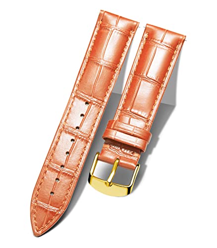 BINLUN Calfskin Leather Watch Band | Quick Release 100 Deals