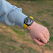 BISONSTRAP 19mm Yellow Silicone Watch Band Unisex 100 Deals