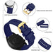 BISONSTRAP Silicone Watch Strap, Dark Blue 100 Deals