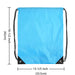 BLUENOYA Drawstring Backpack - 25 Colors 100 Deals