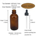 BPFY 1oz Amber Glass Dropper Bottles 100 Deals