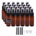 BPFY Amber Plastic Spray Bottles 24 Pack 100 Deals