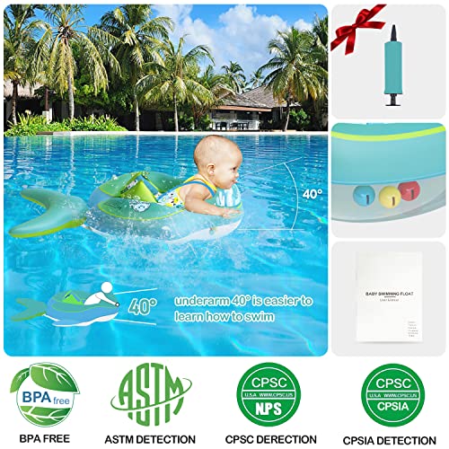 Baby Float with Canopy - Safe Infant Swimming Float 100 Deals
