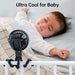 Baby Stroller Fan USB Rechargeable Cooling 100 Deals