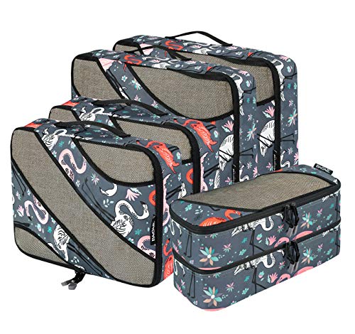 Bagail Packing Cubes Set - Flamingo 100 Deals
