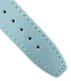 Bandini Italian Leather Watch Strap - Baby Blue 100 Deals