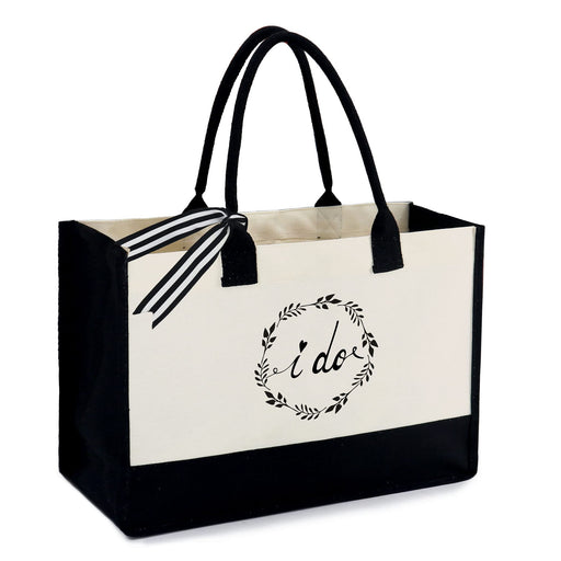 BeeGreen Bride Gift Tote - Embroidered Canvas 100 Deals