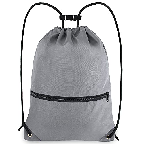 BeeGreen Grey Drawstring Gym Bag 100 Deals