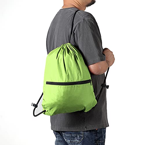 BeeGreen Gym Drawstring Backpack | Light Green 100 Deals