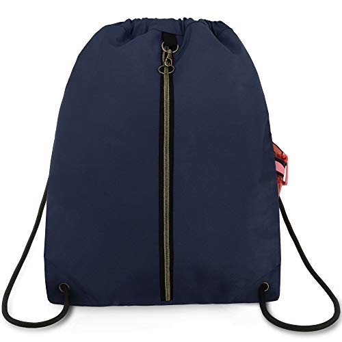BeeGreen Navy Blue Drawstring Sports Backpack 100 Deals