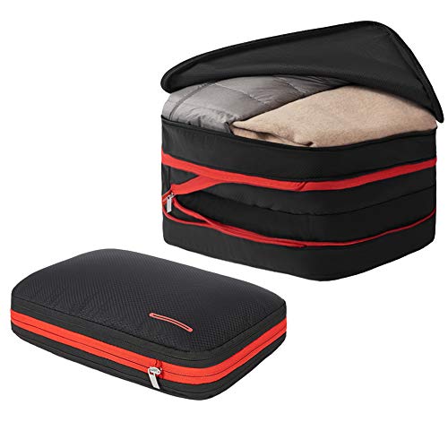 BeeNesting Compression Packing Cubes - BlackRed 100 Deals