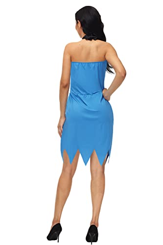 Betty Rubble Cavewoman Blue Outfit - Medium 100 Deals