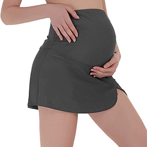 Bhome Grey Maternity Swim Skirt 100 Deals