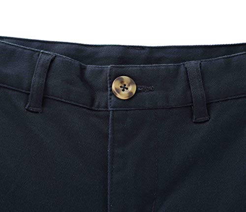 Bienzoe Navy Slim Fit Boys School Pants 100 Deals