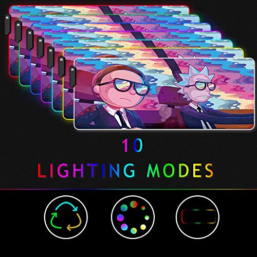Bimormat RGB Mouse Pad - Colorful Gaming Desk 100 Deals