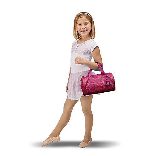 Bixbee Kids Glitter Duffle Bag - Ruby Raspberry 100 Deals