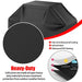 Black 58-Inch BBQ Grill Cover - Weatherproof 100 Deals