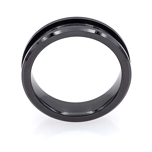 Black Ceramic Ring Core Blank for Jewelry 100 Deals