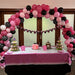 Black & Hot Pink Balloon Arch 100 Deals