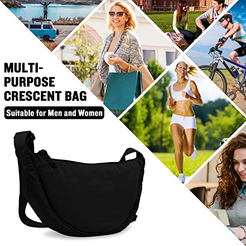 Black Nylon Crossbody Bags for Women and Men 100 Deals