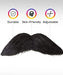 Black Walrus Mustache Costume Wig 100 Deals