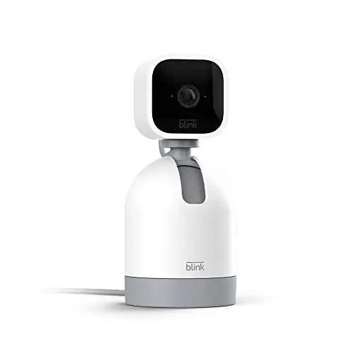 Blink Mini Pan-Tilt Camera in White 100 Deals