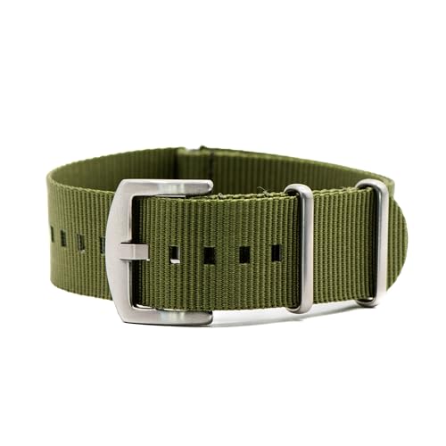 BluShark Army Green Nylon Watch Strap 100 Deals