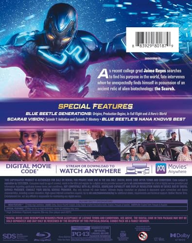 Blue Beetle HD Blu-ray Combo Pack 100 Deals