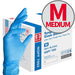Blue Nitrile Exam Gloves, Latex-Free, Medium 100 Deals