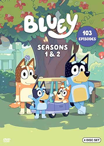 Bluey DVD: Complete Seasons 1 & 2 100 Deals