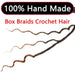 Boho Box Braids Crochet Hair (1B/30) 100 Deals
