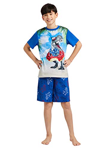 Boys Blue Pajama Set - Kids Sleepwear 100 Deals