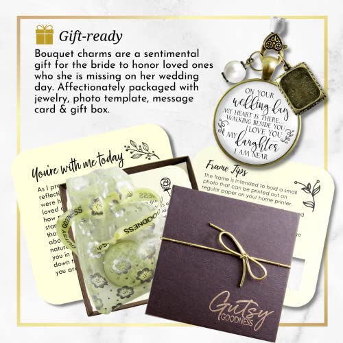 Bridal Memory Pendant with DIY Photo Template 100 Deals