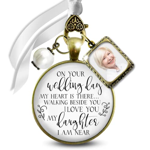 Bridal Memory Pendant with DIY Photo Template 100 Deals