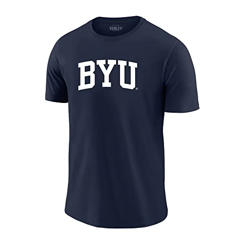 Brigham Young University Navy T-Shirt 2XL 100 Deals