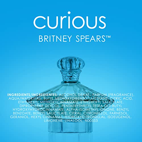 Britney Spears Curious Eau De Parfum Spray 100 Deals
