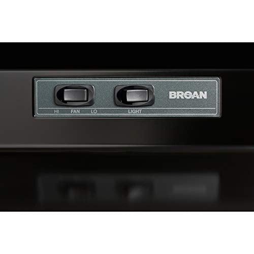 Broan-NuTone 2-Speed Black Range Hood 100 Deals