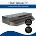 Broan-NuTone Black Stainless Steel Range Hood 100 Deals