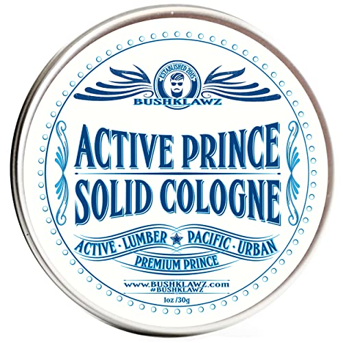 BushKlawz Active Prince Solid Cologne for Men 100 Deals