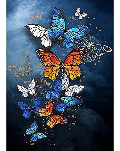 Butterfly Diamond Painting Kit - 5D Gem Art 100 Deals
