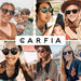 CARFIA Floral Round Sunglasses for Women 100 Deals