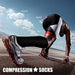 CHARMKING Compression Socks | Running & Travel 100 Deals