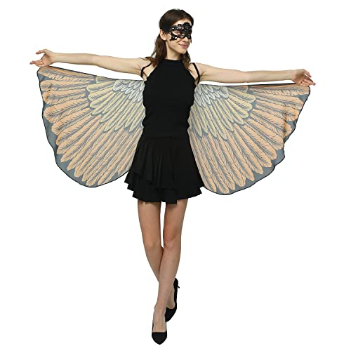 CISMARK Women's Butterfly Wings Shawl for Halloween 100 Deals