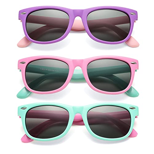 COASION Kids TPEE Rubber Sunglasses Set 100 Deals