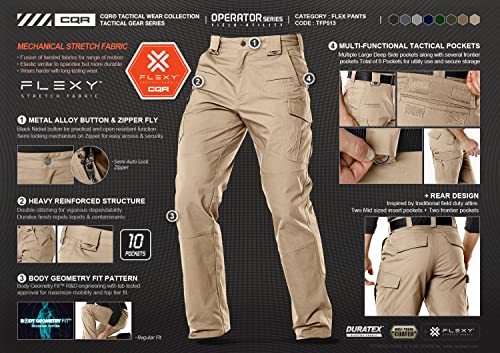 CQR Flex Stretch Tactical Pants 100 Deals