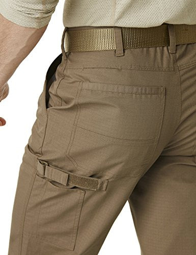 CQR Men's Ripstop Work Pants (Khaki, 36W x 32L) 100 Deals