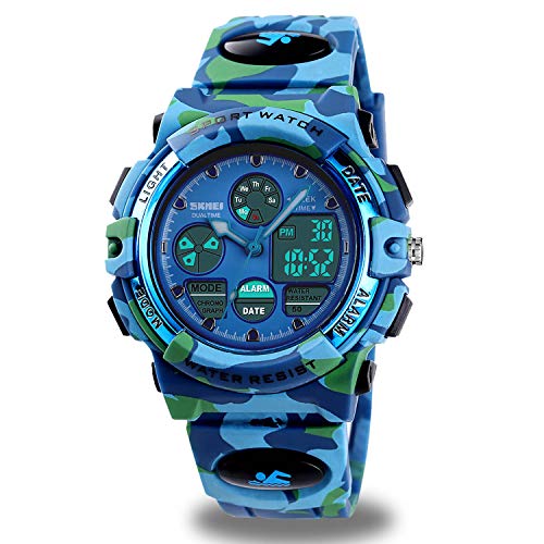 Camouflage Kids Digital Watch - Waterproof & Durable 100 Deals